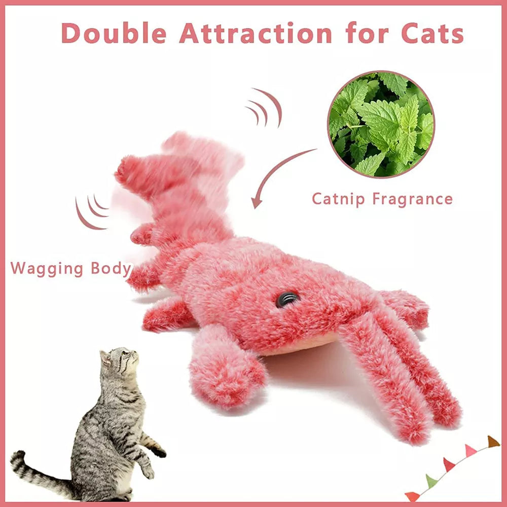 Floppy Lobster Interactive Dog Toy