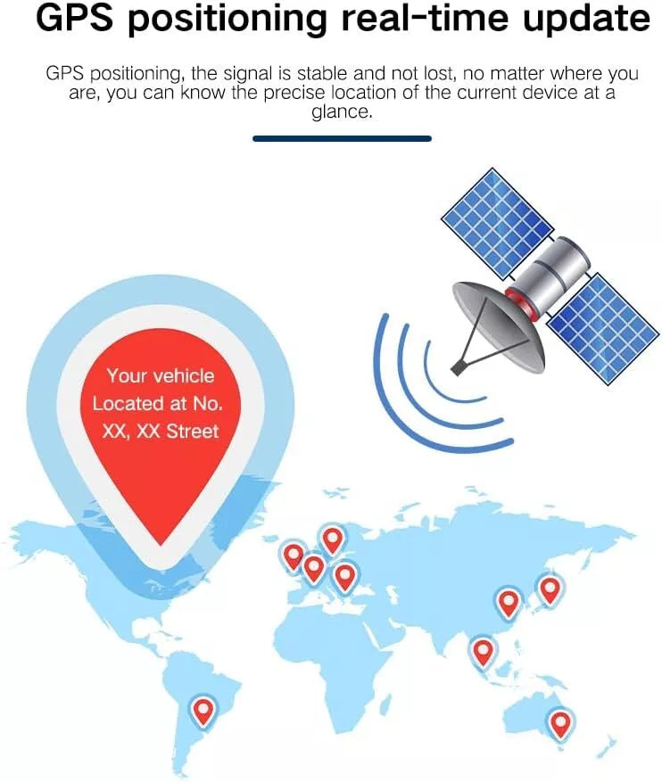 Mini GPS Tracker Strong Magnetic Car Vehicle Tracking Anti-Loss
