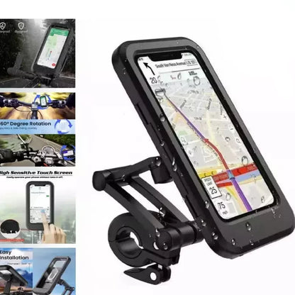 Bike Phone Holder - 360° Rotation - Waterproof - Easy Access - RideLock - Myhomepleasure
