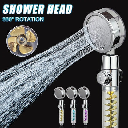 Turbo Propeller Shower Head