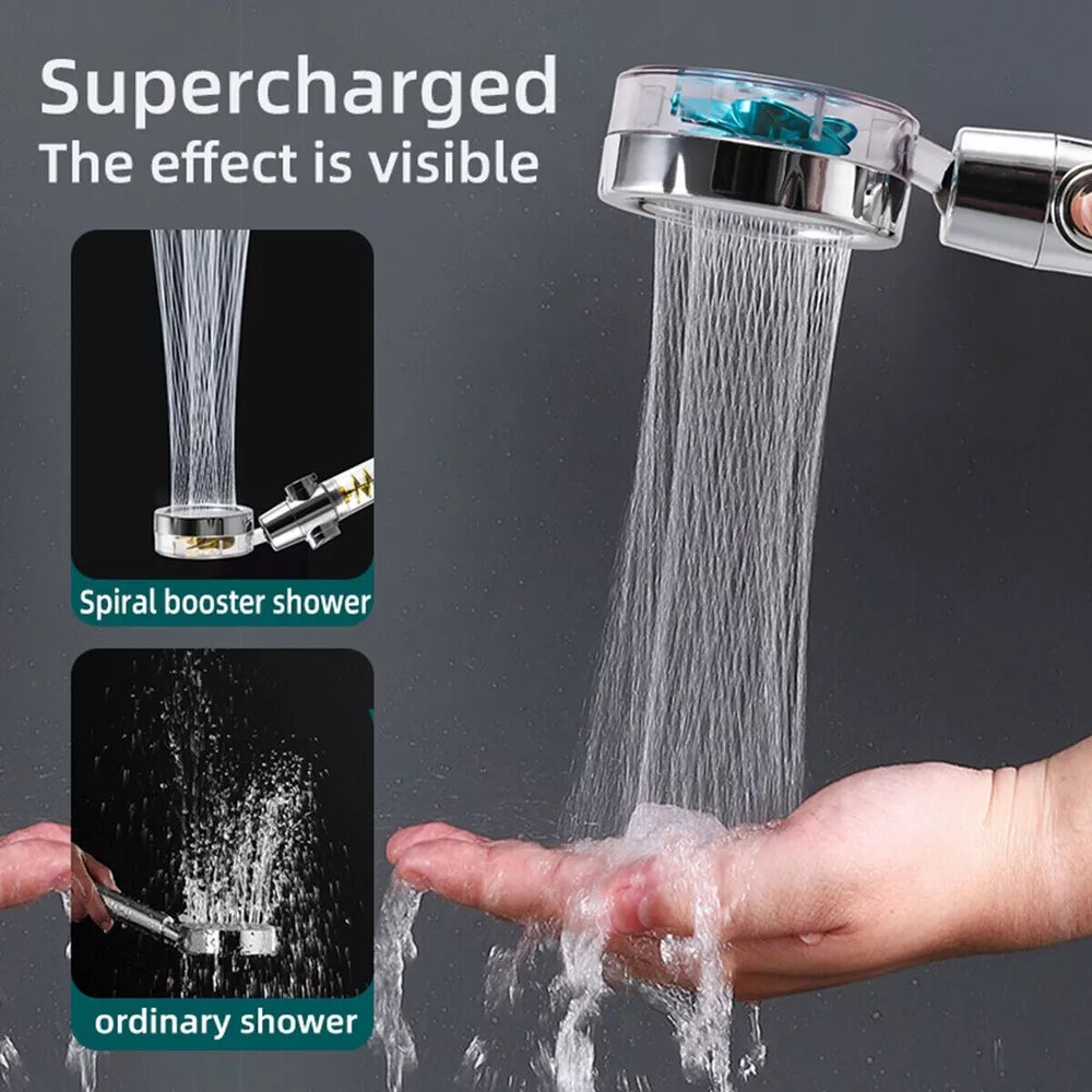 Turbo Propeller Shower Head