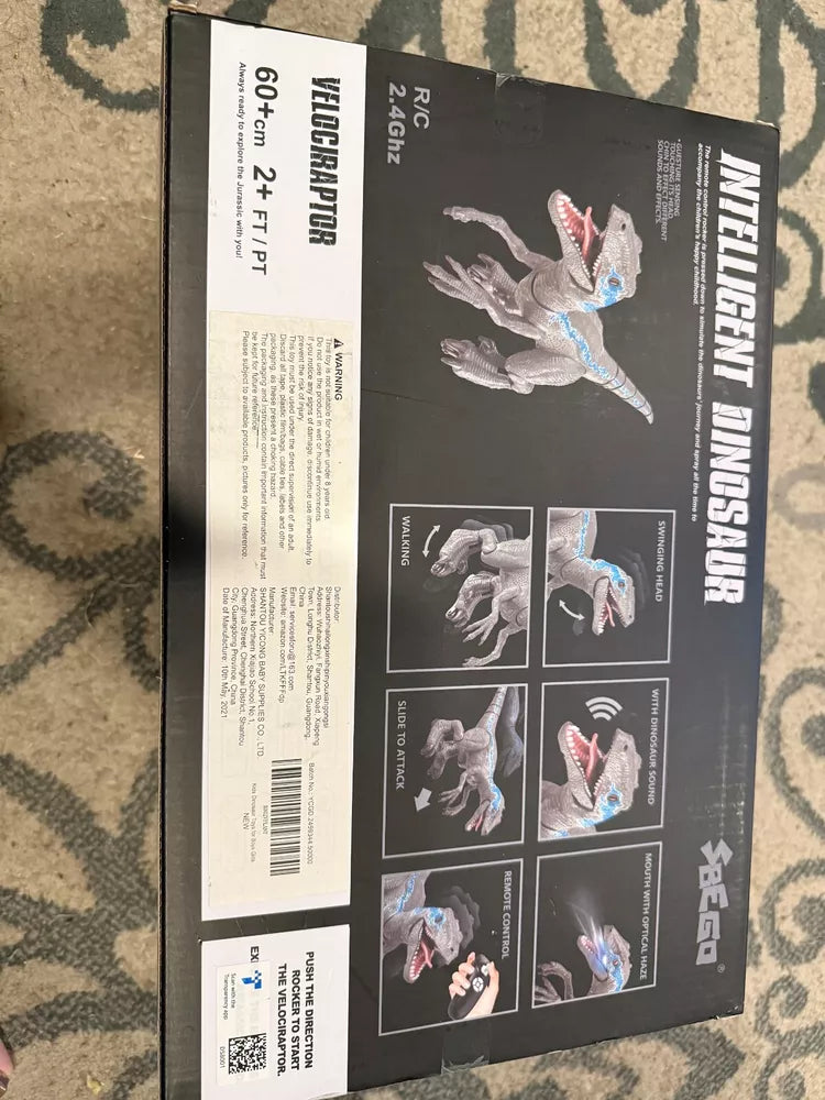 Remote Control Smart Robot Dinosaur Velociraptor