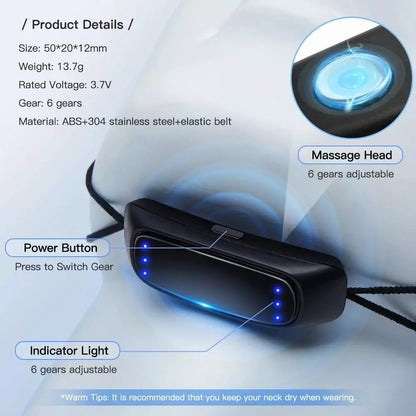 Smart Anti Snoring Device EMS Pulse Stop Snore Portable Comfortable Sleep Well Stop Snore Health Care Sleep Apnea Aid USB