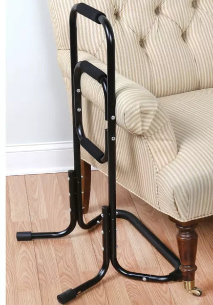Heavy Duty Freestanding Senior Handicapped Metal Bed Guard Rail