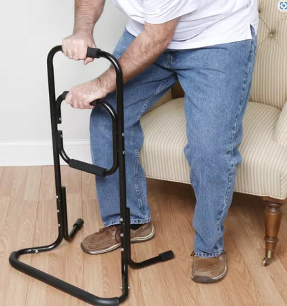 Heavy Duty Freestanding Senior Handicapped Metal Bed Guard Rail