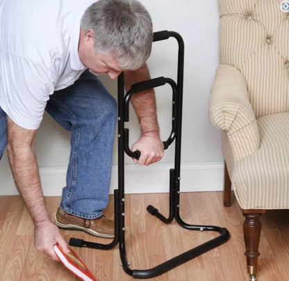 Heavy Duty Freestanding Senior Handicapped Metal Bed Guard Rail