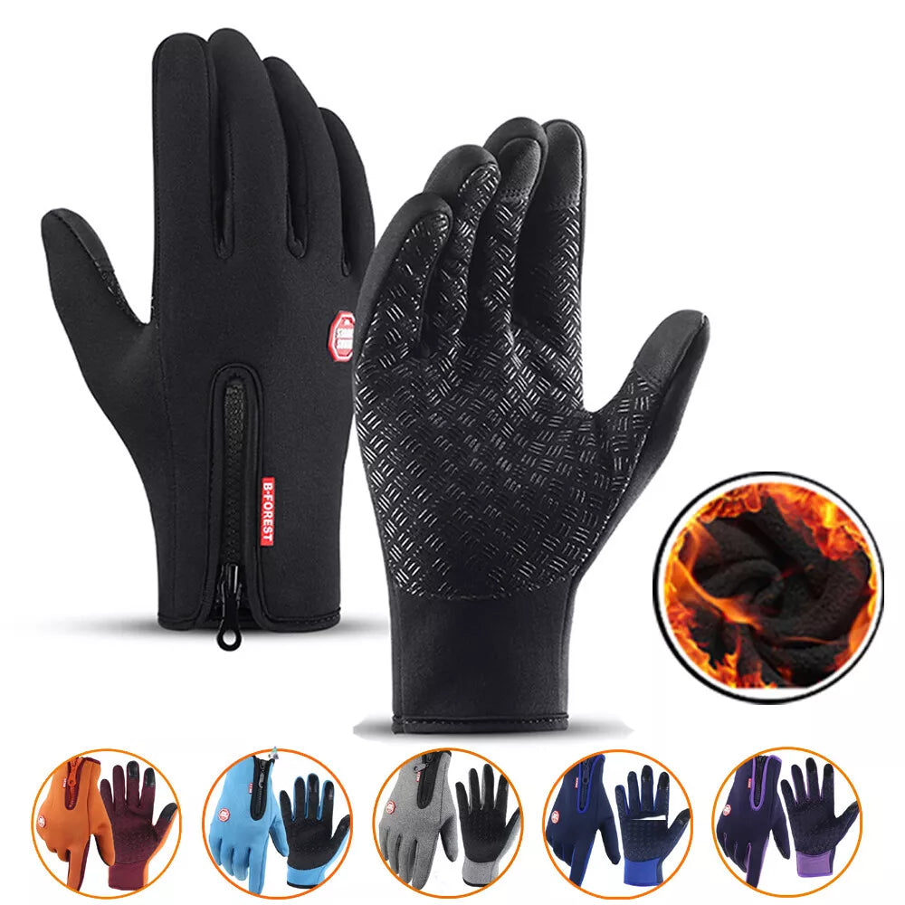 Waterproof & Windproof Winter Gloves – Warm, Touchscreen-Friendly & Weather-Resistant