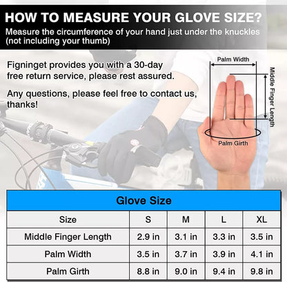 Waterproof & Windproof Winter Gloves – Warm, Touchscreen-Friendly & Weather-Resistant
