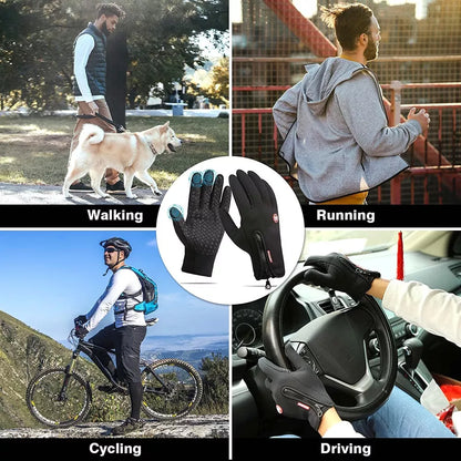 Waterproof & Windproof Winter Gloves – Warm, Touchscreen-Friendly & Weather-Resistant
