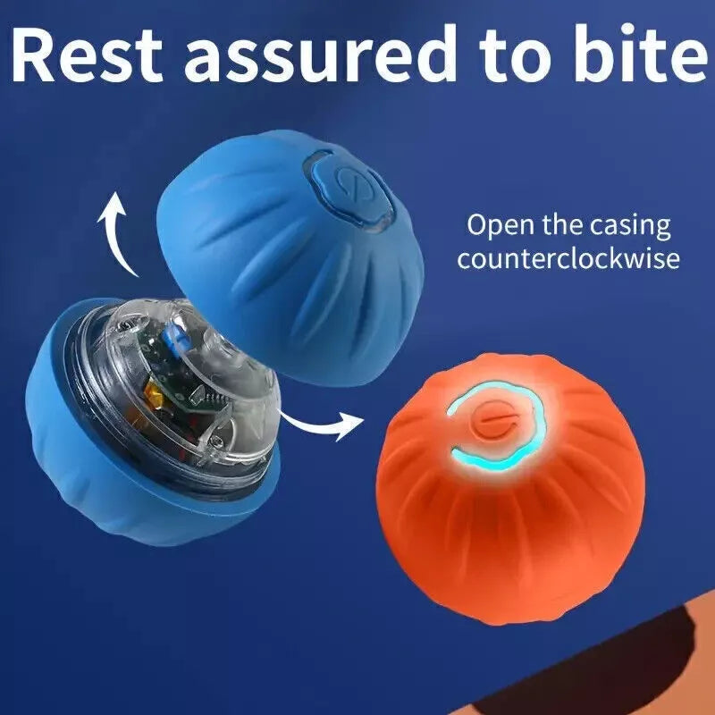 Electric Rolling Pet Toy Ball