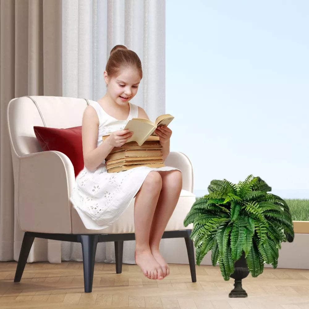 UV Resistant Lifelike Artificial Boston Fern