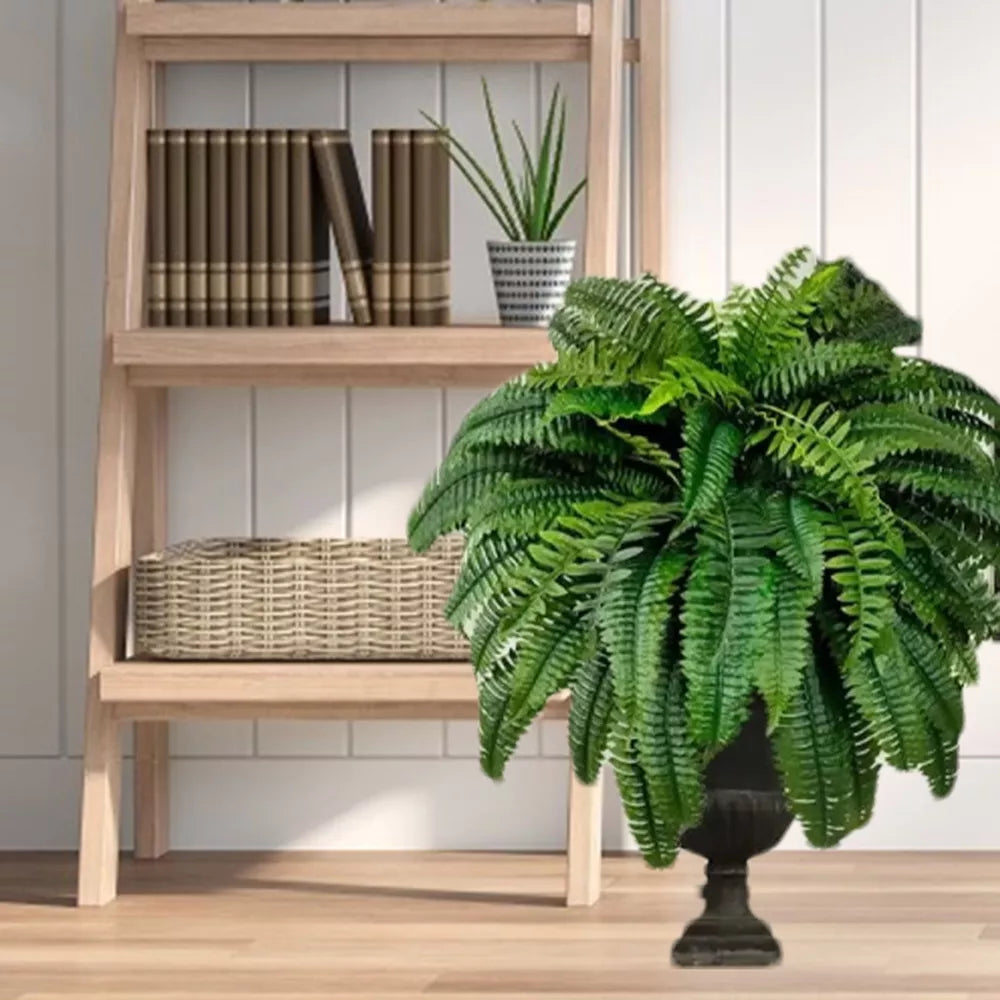 UV Resistant Lifelike Artificial Boston Fern