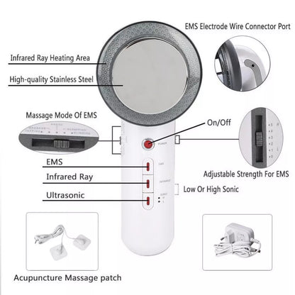 Ultrasonic Anti-Cellulite Massager Lose Weight Machine