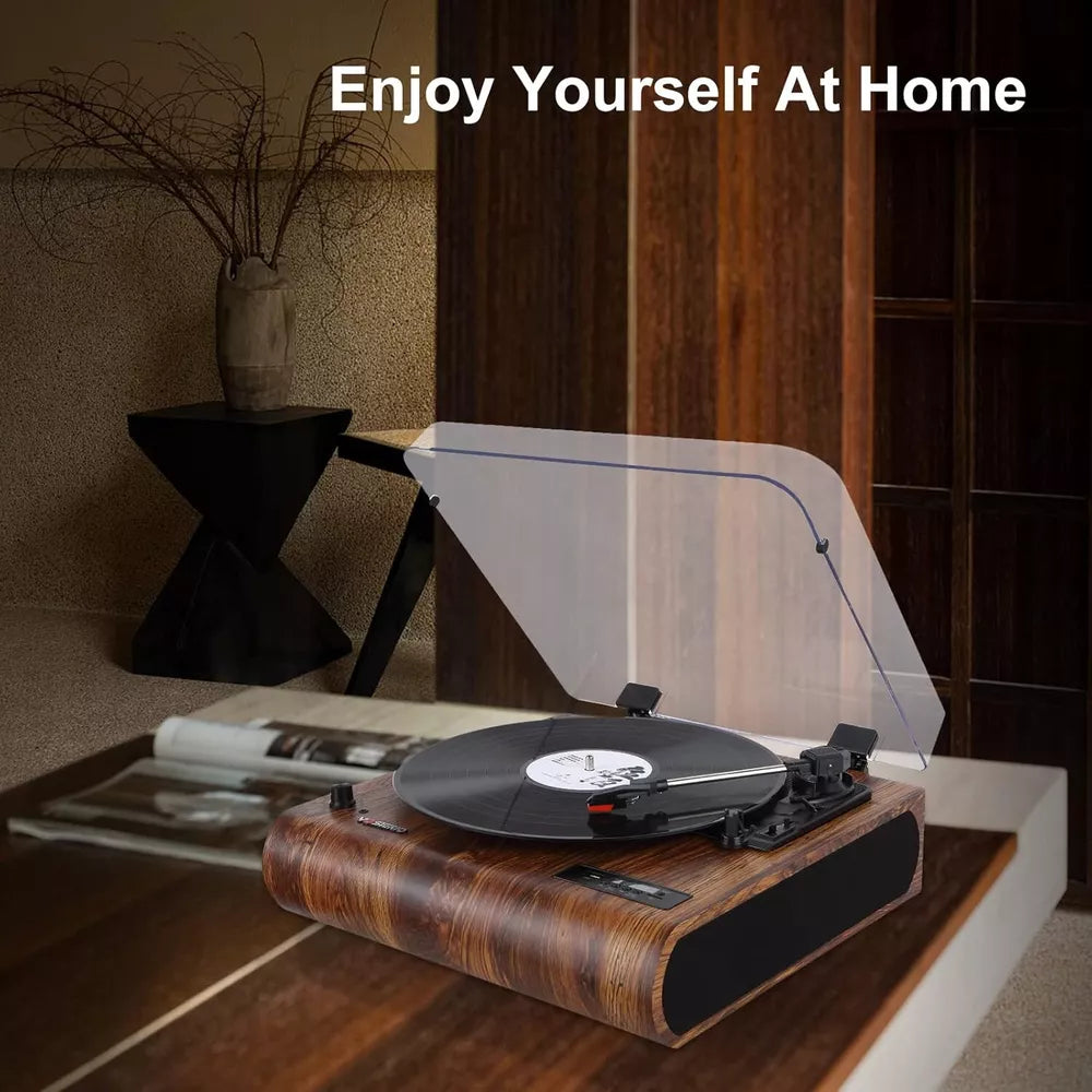 Retro Vinyl Record Player