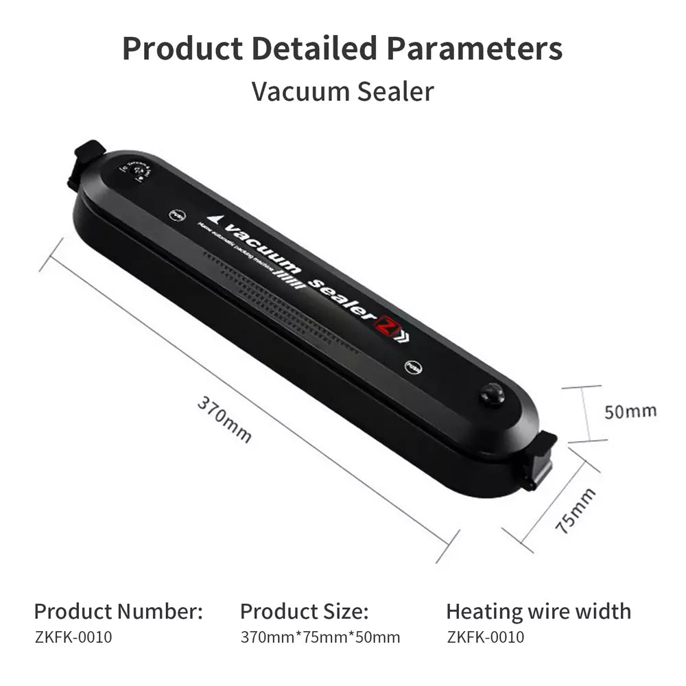 Food Saver Vacuum Sealer Machine +Sealer Bags × 50